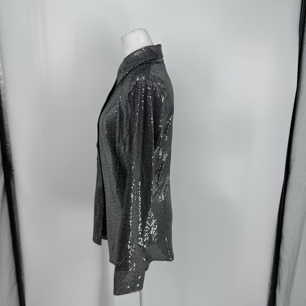 NWT C/MEO Collective After Dark Shirt in Black - Picture 8 of 13